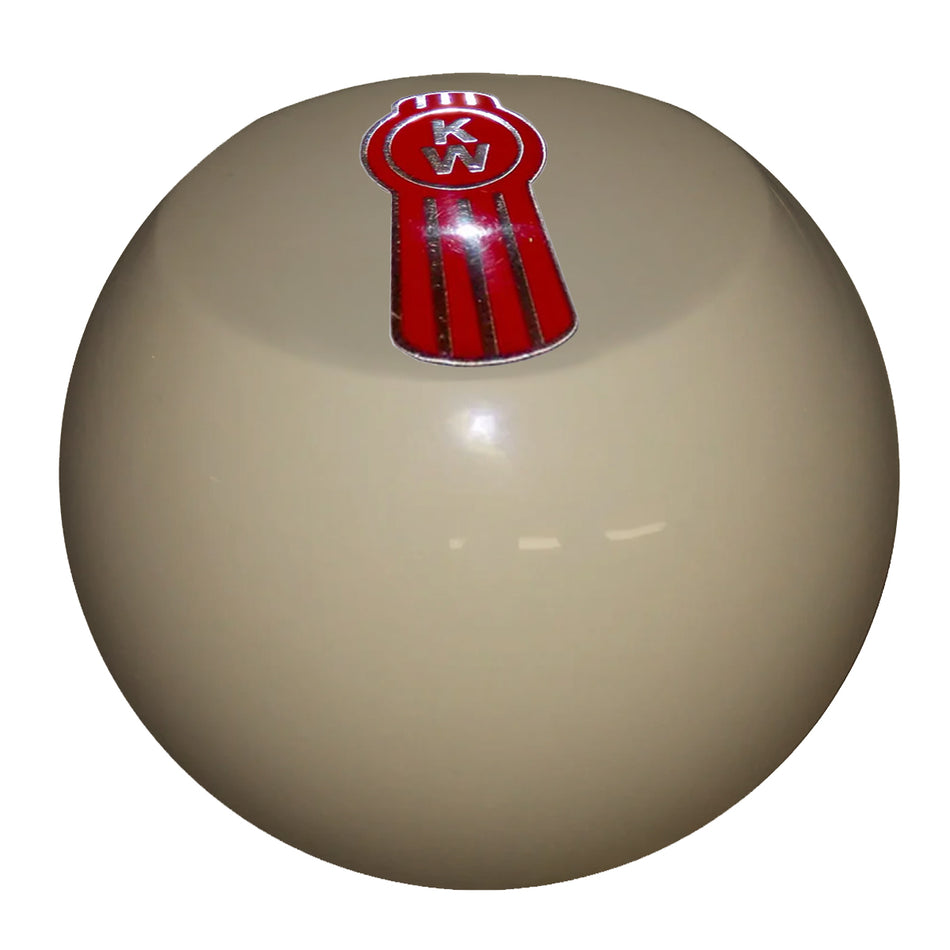 Twisted Shifterz - Kenworth Logo Flat Top Brake Knob (Various Colors)