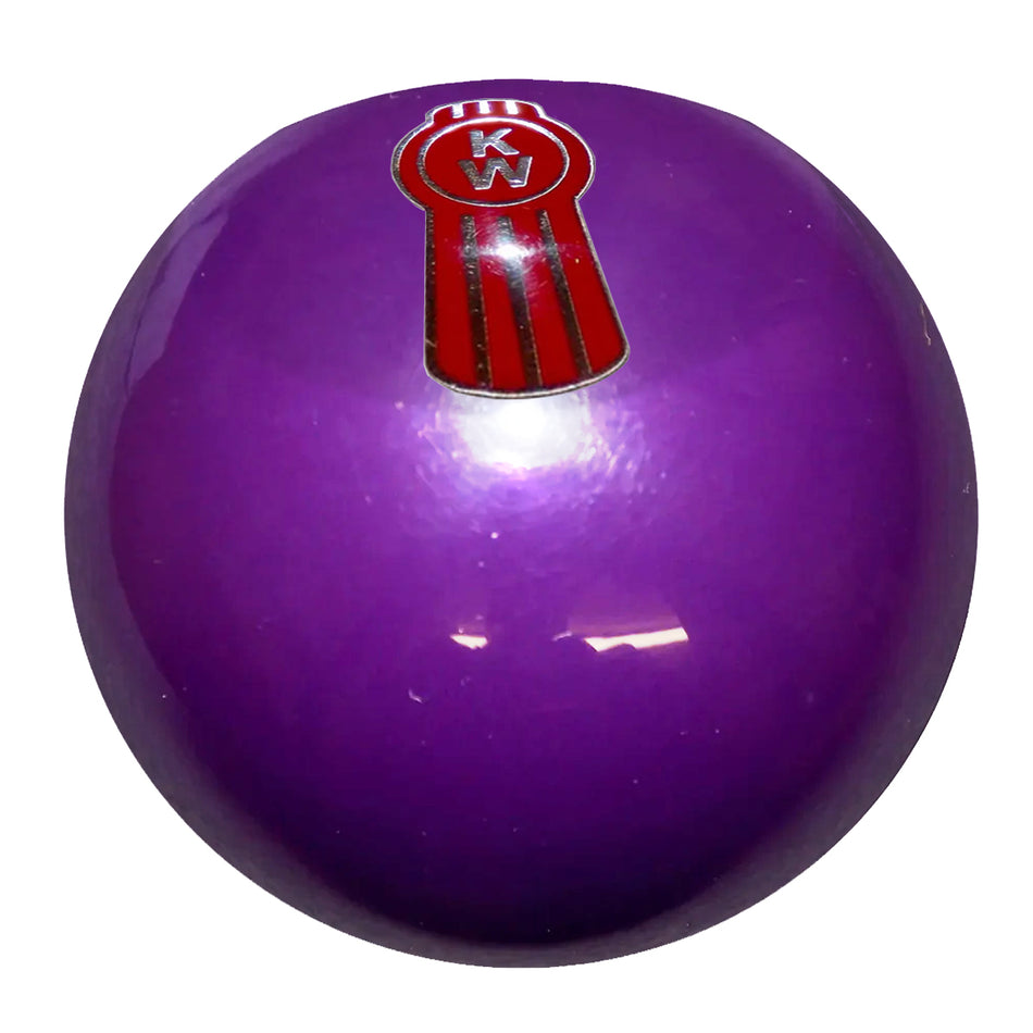 Twisted Shifterz - Kenworth Logo Flat Top Brake Knob (Various Colors)