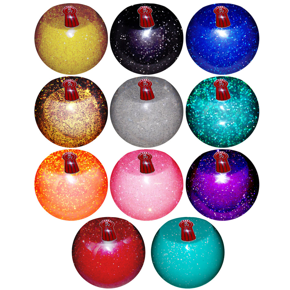 Twisted Shifterz - Glitter Style Kenworth Logo Flat Top Brake Knob (Various Colors)