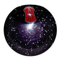 Twisted Shifterz - Glitter Style Kenworth Logo Flat Top Brake Knob (Various Colors)