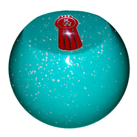 Twisted Shifterz - Glitter Style Kenworth Logo Flat Top Brake Knob (Various Colors)