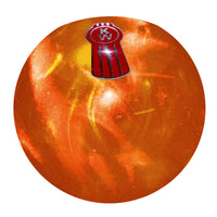Twisted Shifterz - Pearl Style Kenworth Logo Flat Top Brake Knob (Various Colors)