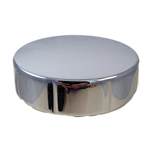 Twisted Shifters - 2-3/8" Low Profile Chrome Billet Retro Style Brake Knob (Flat or Dome Top)