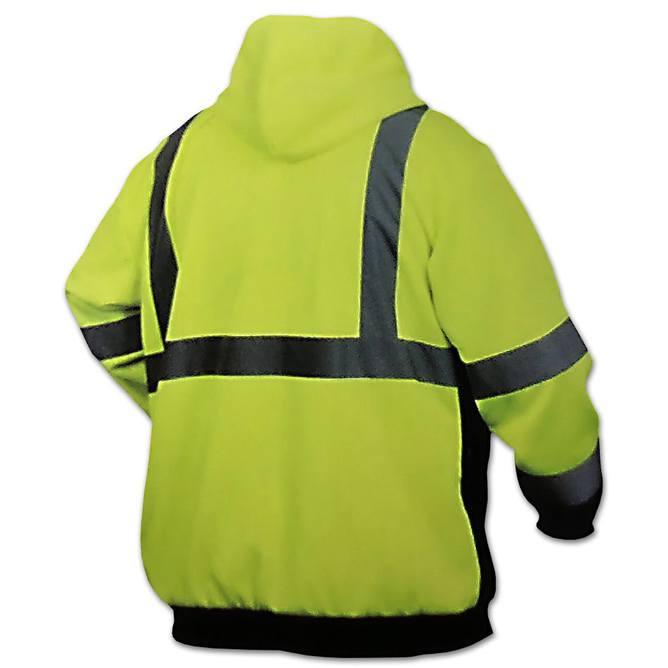 Hi-Vis Full Zip Hoodie