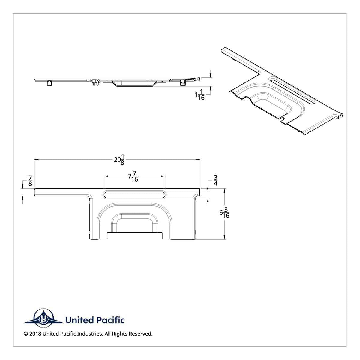 06+ Peterbilt Dash Panel Trim - Center/Left Side