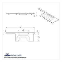 06+ Peterbilt Dash Panel Trim - Center/Left Side