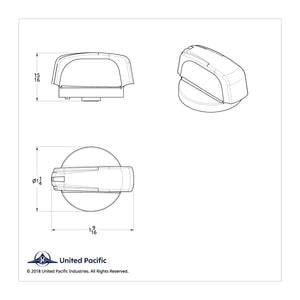 06+ Peterbilt Heater Knob