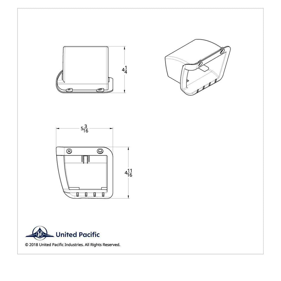 2006+ Peterbilt Ash Tray Trim (Housing)