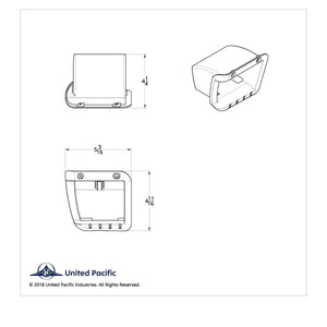 06+ Pete Ash Tray Trim (Housing)