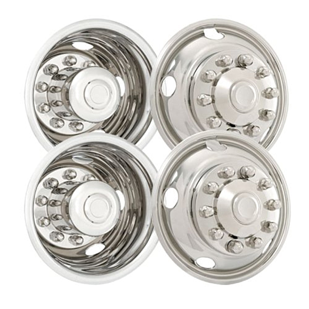 Polished Stainless Steel Wheel Simulator Set (22.5" x 7.5" x 8.25")