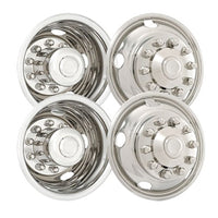 Polished Stainless Steel Wheel Simulator Set (22.5" x 7.5" x 8.25")