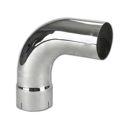Grand Rock - 6" 90° Elbow 13" x 13" ID-OD Chrome Exhaust Pipe