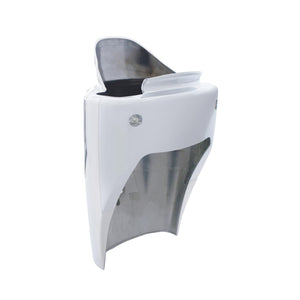 Chrome Plastic Mid-Steering Column Cover For Kenworth W900/T800 (2006-2023) & T660 (2008-2017)