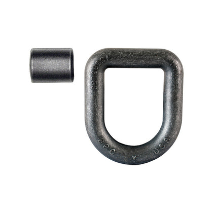 1" Forged Extended D-Ring With Weld-On Mounting Bracket