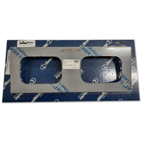 Roadworks Stainless Steel Light Brackets - Rectangle w Rounded Corners (1 or 2 holes)