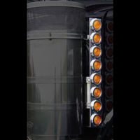 Roadwork's Peterbilt 13" Diameter Donaldson Air Cleaner (Blank, No Lights)