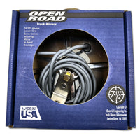 Open Road 7.5" Stainless Steel Heated Convex Mirror - Center Mount