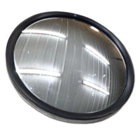 Open Road 7.5" Stainless Steel Heated Convex Mirror - Center Mount