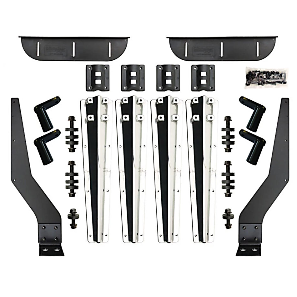 Minimizer – Plastic Fender Arm with Mirror Finish & Bolts