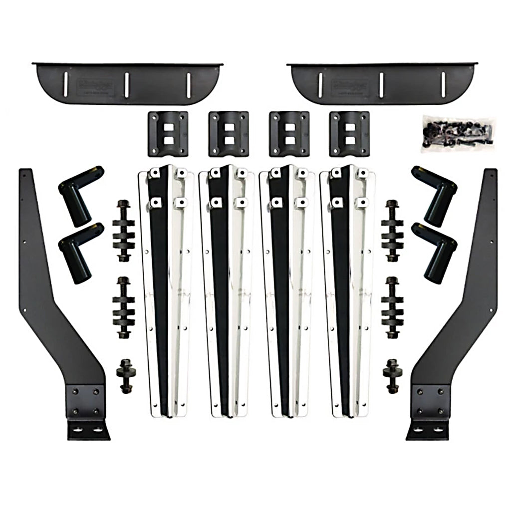 Minimizer – Plastic Fender Arm with Mirror Finish & Bolts