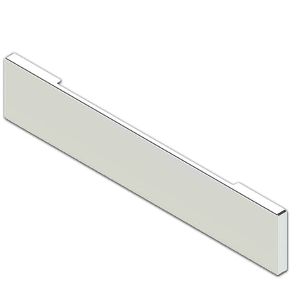 Valley Chrome 18" Box End, Blind Mount, Blank 7GA Steel Chrome Bumper (Not UST Style)