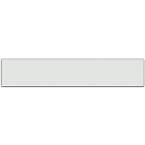 Valley Chrome 18" Box End, Blind Mount, Blank 7GA Steel Chrome Bumper (Not UST Style)