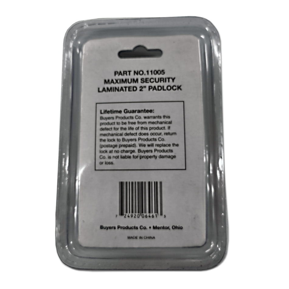 Buyer Products Pad Lock (2 keys)