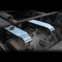 Roadwork's Peterbilt 26" Fuel Tank Bracket Trim - Flat Style