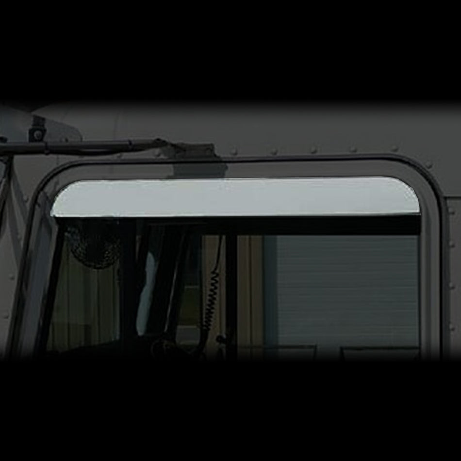 Roadworks Kenworth Non-Daylight Door 3" Chop Top - Polished Stainless Steel