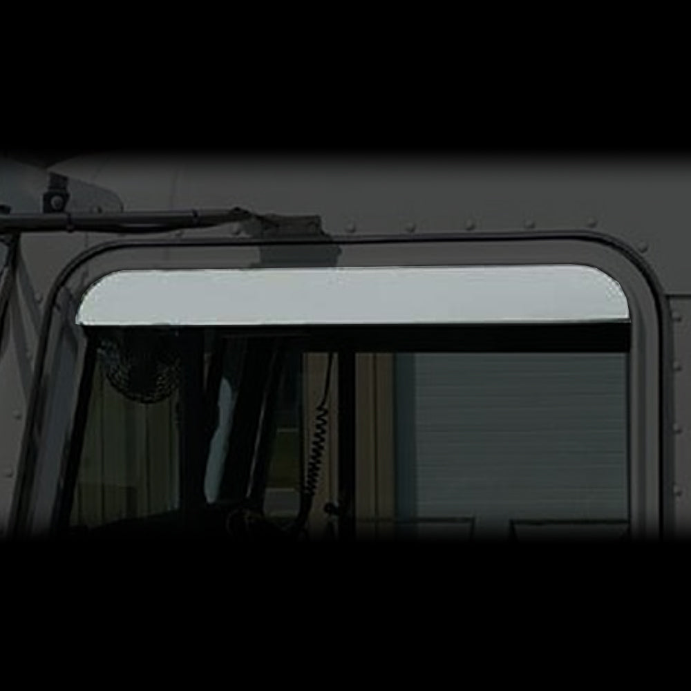 Roadworks Kenworth Non-Daylight Door 3" Chop Top - Polished Stainless Steel