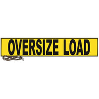 18" x 84" Mesh Oversize Load Sign