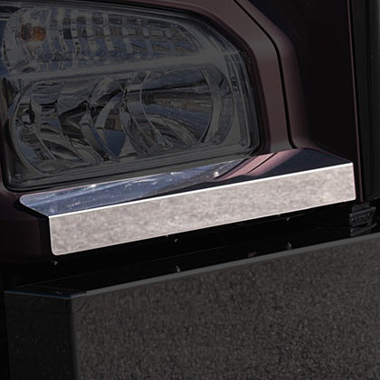 Roadworks Kenworth T880 Stainless Steel Stone Guards w Open Ends