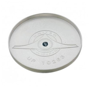 United Pacific - Chrome Rear Axle Hub Cap Only For 10263