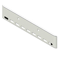 2008+ 4900 EX International 18" Rolled End Square 7GA Steel Chrome Bumper