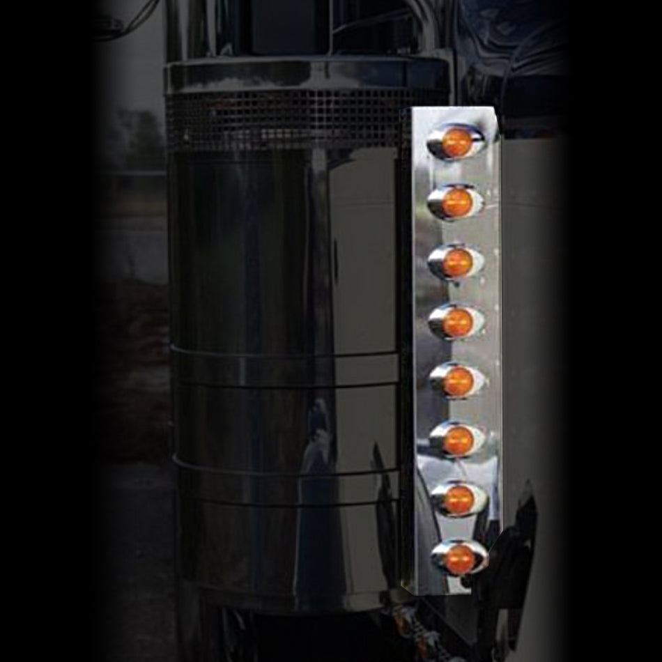 Roadworks - 2011+ Peterbilt Air Cleaner Lights - Rear