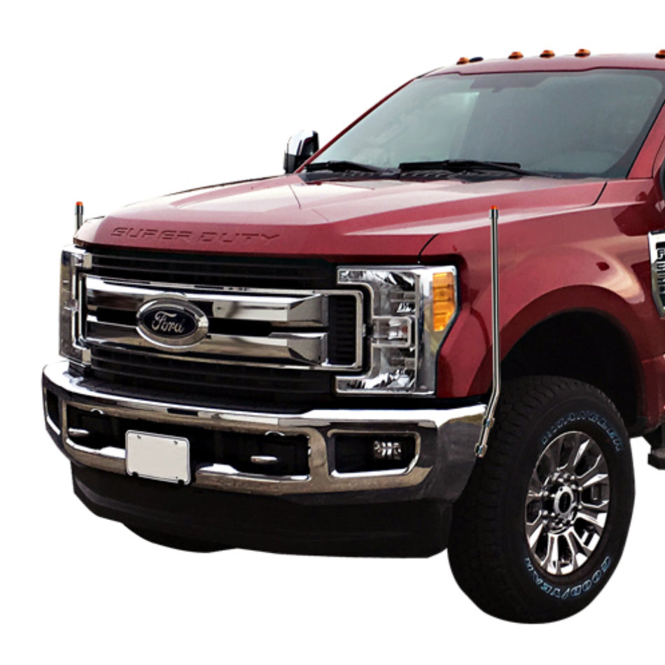 Bores Mfg. 2017 Ford Super-Duty Bumper Guides