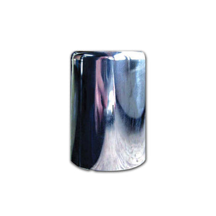 Lifetime Nut Covers - 15/16" Chrome Plastic Round Top Hat Lug Nut Cover