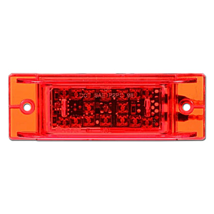 21 Series, LED, High Mounted Stop Light, 16 Diode, Rectangular Red Polycarbonate