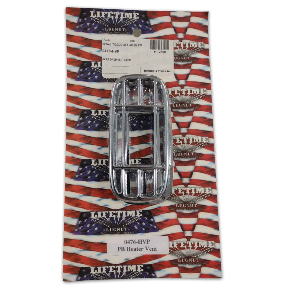 06+ Peterbilt Dash Vents - 4 PK.