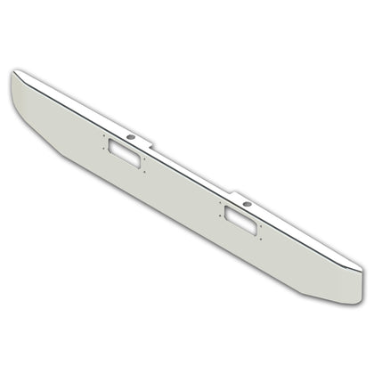Peterbilt 359 12" Tapered Ends 7GA Steel Chrome Bumper w Tow Holes