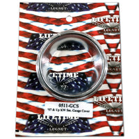 2007+ Kenworth Chromed Plastic Small Gauge Bezel