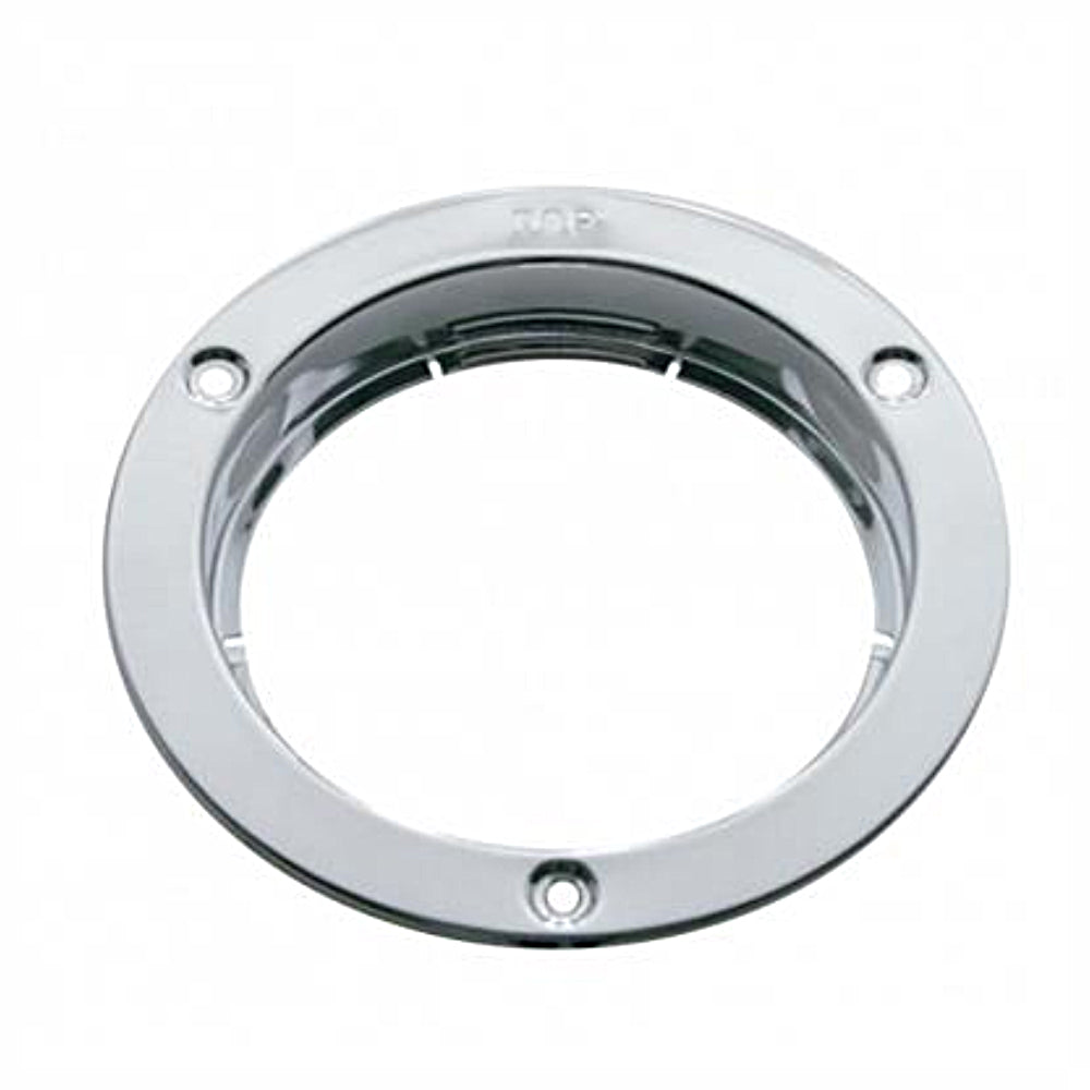 United Pacific - 4" Round Stainless Steel Mounting Bezel