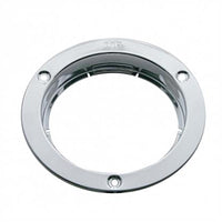 United Pacific - 4" Round Stainless Steel Mounting Bezel