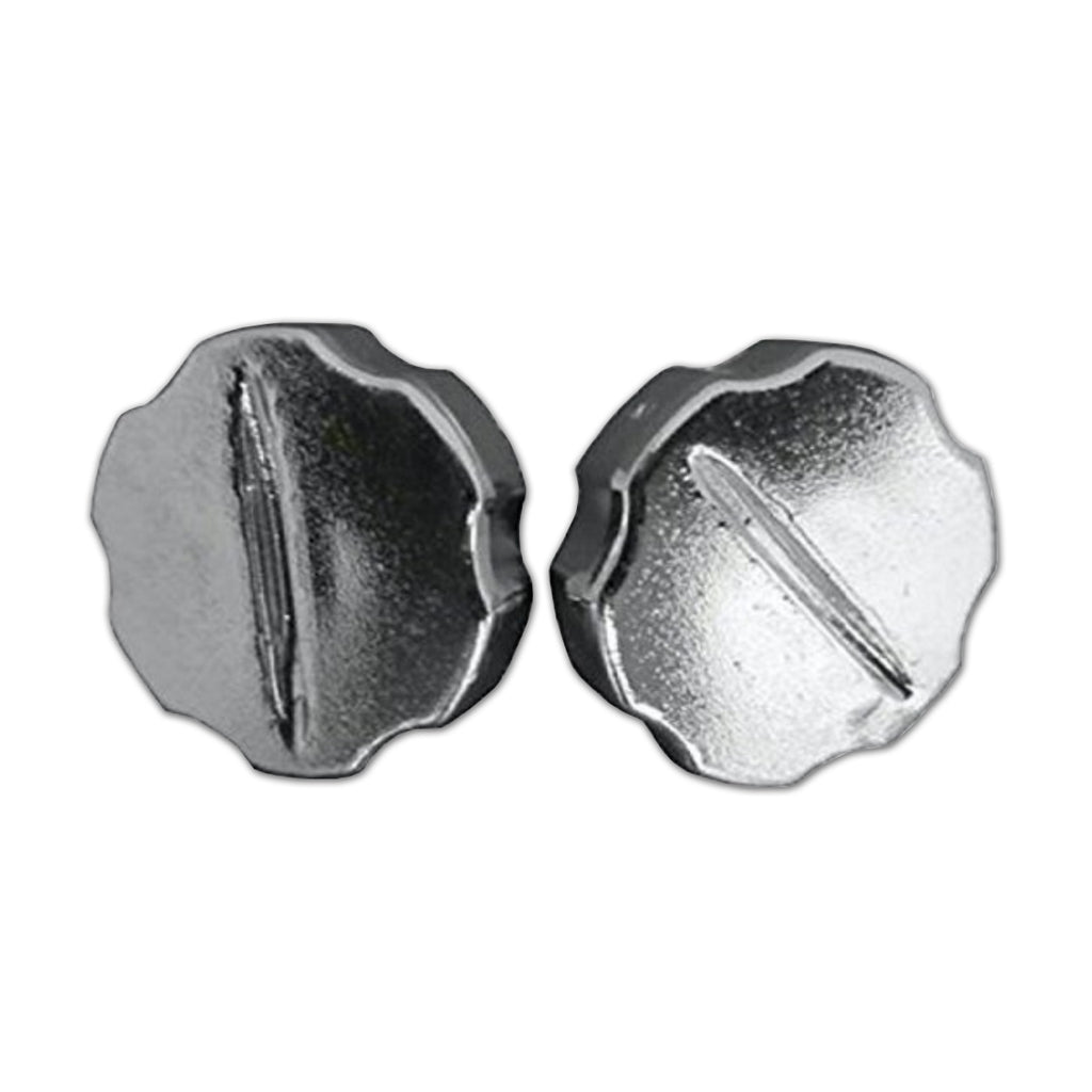 Workman - 5mm Chrome CB Radio Side Bracket Knobs