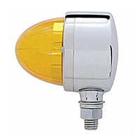 17 LED Dual Function Reflector Single Face Light - Amber LED/Amber Lens