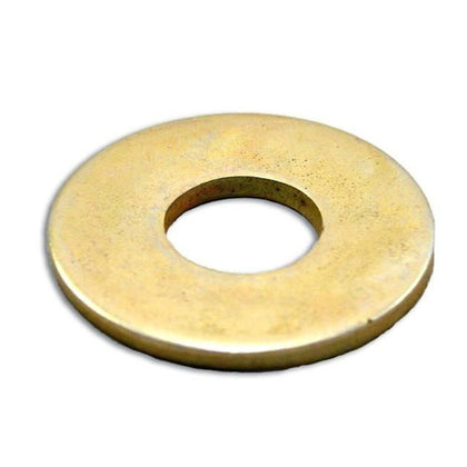 7/16" Yellow Zinc USS Flat Washer Thru-Hardened (Grade 8)