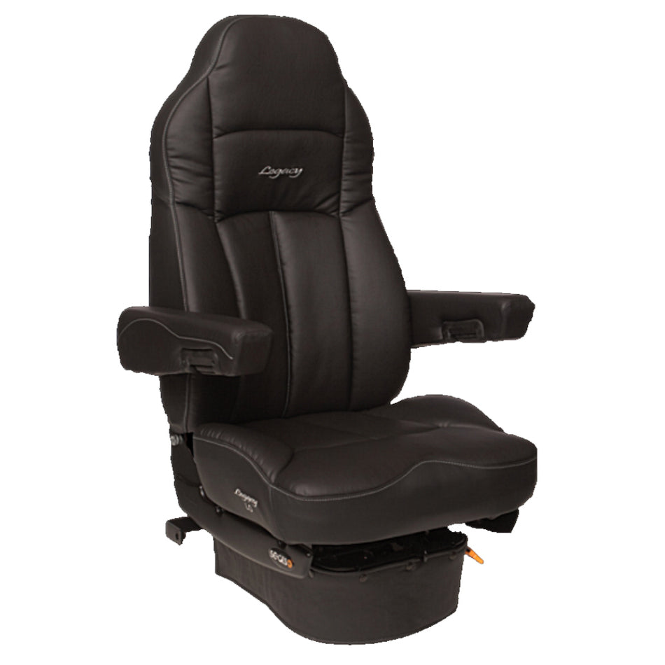 Seats Inc.™ Legacy LO Suspension, High Back Seat in Black Leather