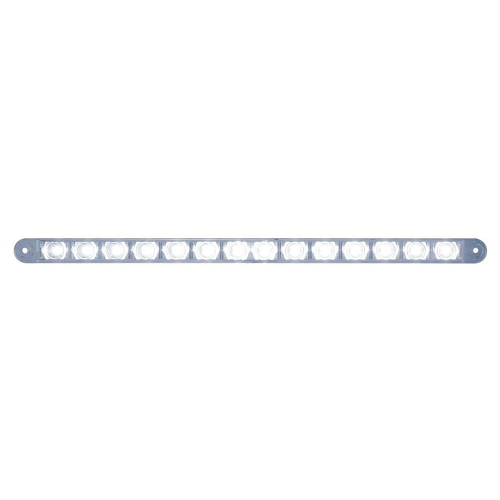 14 LED 12" Auxiliary Strip Light - White LED