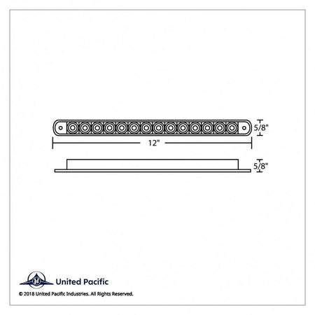 12" Stop/Turn/Tail Light Bar 14 Leds