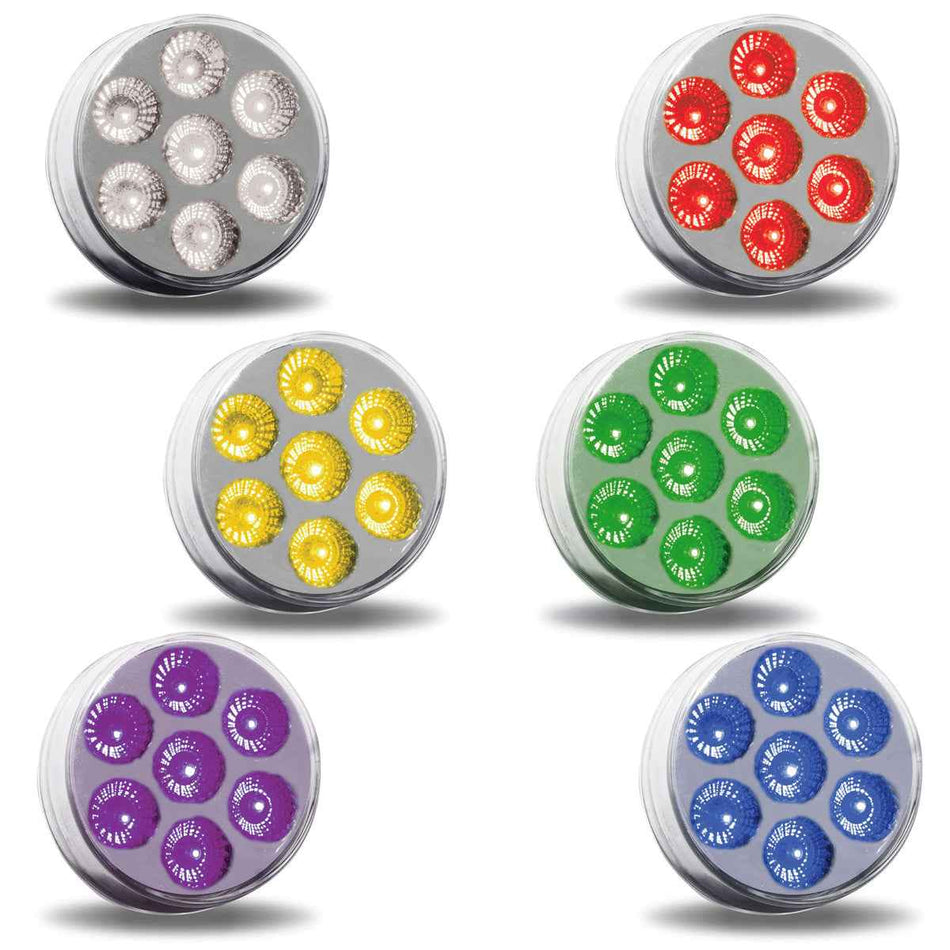 Trux 2.5" Round Dual Revolution Light (Color Options)